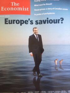 Macron the economist portada